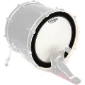 Evans EMAD Coated White Bass Drum Head 22"