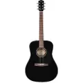 Fender CD-60 Dreadnought V3 DS Black with Case