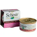 Schesir tunfisk og kylling (i bouillon) vådfoder til katte (dåse)