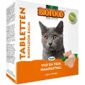 Biofood BF Petfood Tabletter med hvidløg og laks til katte