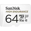 SanDisk High Endurance microSDXC Class 10 UHS-I U3 V30 64GB
