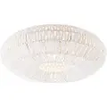 QAZQA Retro loftslampe hvid - Lina