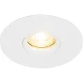 QAZQA Moderne indbygningsspotlight hvid 12 cm - Buco