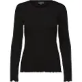 Selected Anna T-shirt Med Lange ærmer