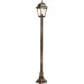 QAZQA Klassisk lanterne antik guld 122 cm IP44 - Capital