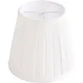 QAZQA Plisseret lampeskærm creme 12/8/11