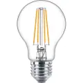 Signify LED pære Classic 7W/827 (60W) Clear 6-pak E27