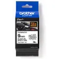 Brother Tape Tze-fx221 9 Mm Sort/hvid Fleksibel