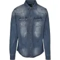 Brandit Riley Denim Skjorte Med Lange ærmer