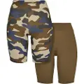 Urban Classics Camo Tech Cycle High Waist Short Leggings 2 Enheder