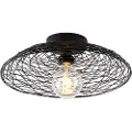QAZQA Oriental loftslampe sort 40 cm - Glan