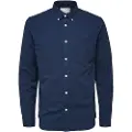 Selected Regrick Oxford Flex Skjorte Med Lange ærmer