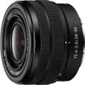 Sony Sel2860 Kameraobjektiv Milc/slr Standardlinse Sort Sony E