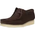 Clarks Clarkstil mænd. 26156606 Wallabee brune lædersko (42), Fast, Ruskind, Blonder, Casual