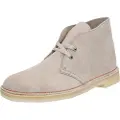 Clarks Clarkstil mænd. 26155527 Desert beige ankelstøvler i læder (41.5), Fast, Ruskind, Blonder, Casual