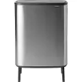 Brabantia Trykknapspand BO 2 x 30 l, mat stål, Brabantia