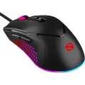 Sandberg Azazinator Mouse 6400 - Mus - 7 knapper - Sort