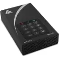 Apricorn Aegis Padlock Dt 4tb Desktop Drive 256-bit Fips Sort