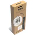 Black & Blum Filter til binchotan EAU GOOD, trækul, med stabiliseringstråd, Black+Blum