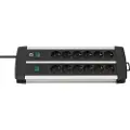 Brennenstuhl 1391000912 Stikdåse 3 M 12 Ac Stikkontakt(er) Indendørs Sort, Hvid