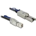 DeLOCK 2m, Mini Sas Hd Sff-8644 - Mini Sas Sff-8088 Sort