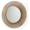 Kave Home - Spejl PLAX messing - Messing - Små spejle - - Homeroom