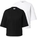 Urban Classics Organic Oversized T-shirt Med Korte ærmer 2 Enheder