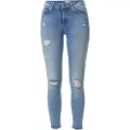 ONLY Blush Life Mid Waist Skinny Raw Ankle Dt Jeans