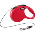 Flexi Rolleline Classic - Cord Leash - Sort - XS - 3 meter