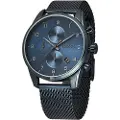 Hugo Boss BOSStil mænd. 1513836 Skymaster Analogt marineur (OSFA), Casual, BH, Rustfrit stål, Blå