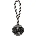 Flamingo Gladiator Curling Ball med reb til hunde