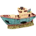Flamingo Ropa Boat 28x8.9x15cm Akvariedekoration