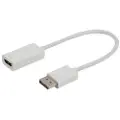 Prokord Hdmi Adapter 0.2m. Mini Displayport Hdmi Hvid