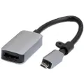 Prokord Video Adapter Premium Microhdmi-hdmi Micro Hdmi Grå, Sort