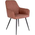House Nordic - Spisebordsstol Harbo, 2-pak - Brun - Stole - - Homeroom