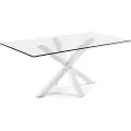 Kave Home - Spisebord Argo 200 cm - Transparent - Spiseborde - - Homeroom