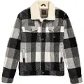 Superdry Highwayman Wool Sherpa Trucker Jakke