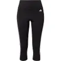 Adidas Designed 2 Move 3 Stripes Leggings Med Høj Talje