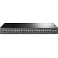 TP-LINK Jetstream Tl-sg3452 Netværksswitch Administreret L2 Gigabit Ethernet (10/100/1000) 1u Sort