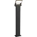 QAZQA Moderne udendørs stolpelampe antracit 60 cm inkl. LED IP54 - Zane