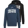 Jack & Jones Corp Logo 2 Pack Hættetrøje