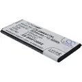 24hShop Batteri til SmartPhone, Mobil til Samsung Galaxy Note 4, SM-N910W8, SM-N910R4 og andre.