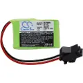 24hShop Batteri til trådløs telefon til Panasonic KX-A16, KX-T1232, KX-T308 og andre.