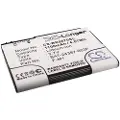 24hShop Batteri til SmartPhone, mobil til Blackberry Pearl 3G, Pearl 2, Pearl 9100 osv.