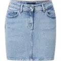 Salsa Jeans Push Up Shape Up Denim Mini Nederdel