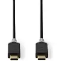 Nedis Guld Ccbw64020at20 Usb 3.2 Gen 2x2-kabel Usb-c M-usb-c M 4k@ 20 Gb/s Belagt 2 M 100w 60hz
