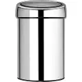 Brabantia Tryklågsspand TOUCH BIN 3 l, skinnende stål, Brabantia