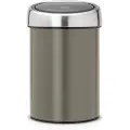 Brabantia Trykskraldespand TOUCH BIN 3 l, platin, Brabantia