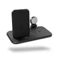 ZENS Aluminium 4 in 1 Stand Wireless Charger incl. 45W USB PD