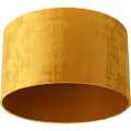 QAZQA Fløjlsskærm guld 35/35/20